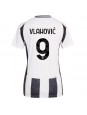 Billige Juventus Dusan Vlahovic #9 Hjemmedrakt Dame 2024-25 Kortermet